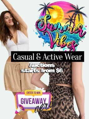 Summer Vibes,Casual& Activewear -NWT AERIE,Athleta,Aerie Giveaway/Raffle Start$6